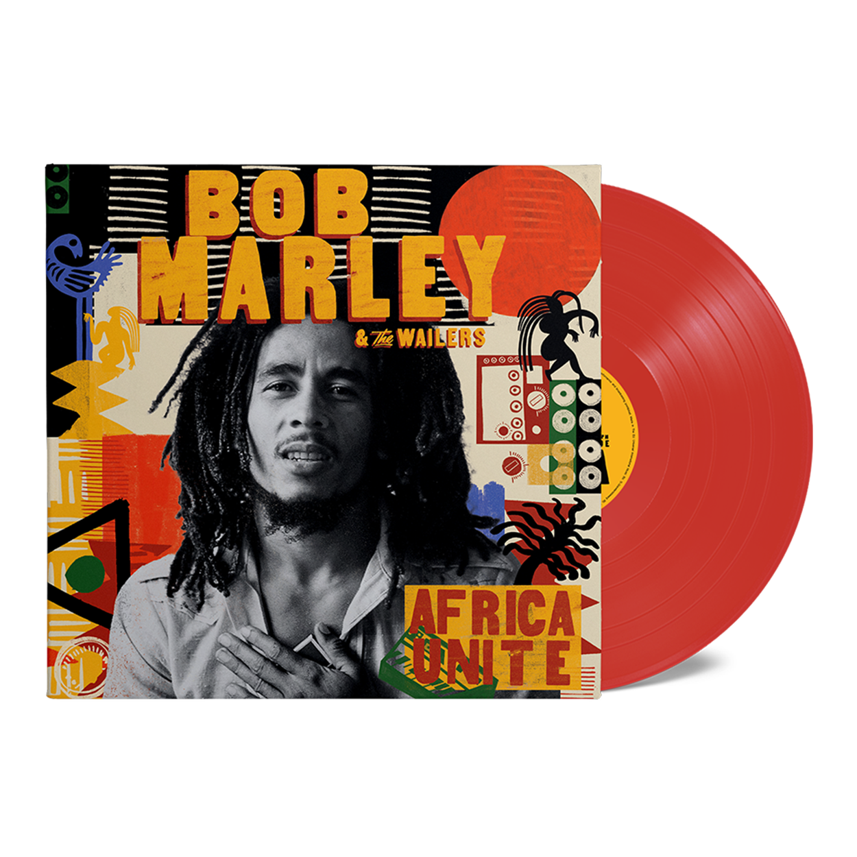 Africa Unite: Limited Opaque Red Vinyl LP - Bob Marley