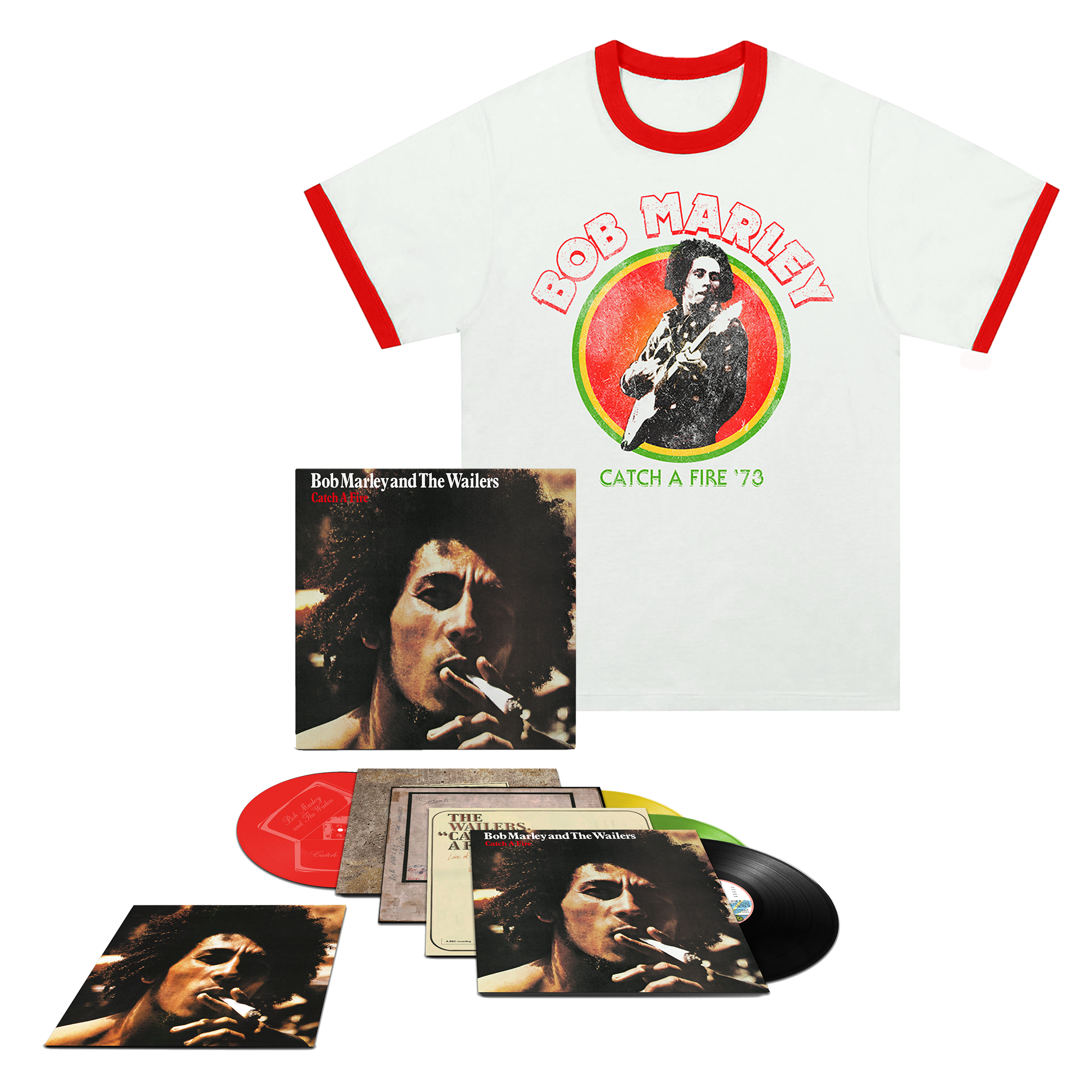 CATCH A FIRE : 3LP Colour Vinyl + CATCH A FIRE RINGER