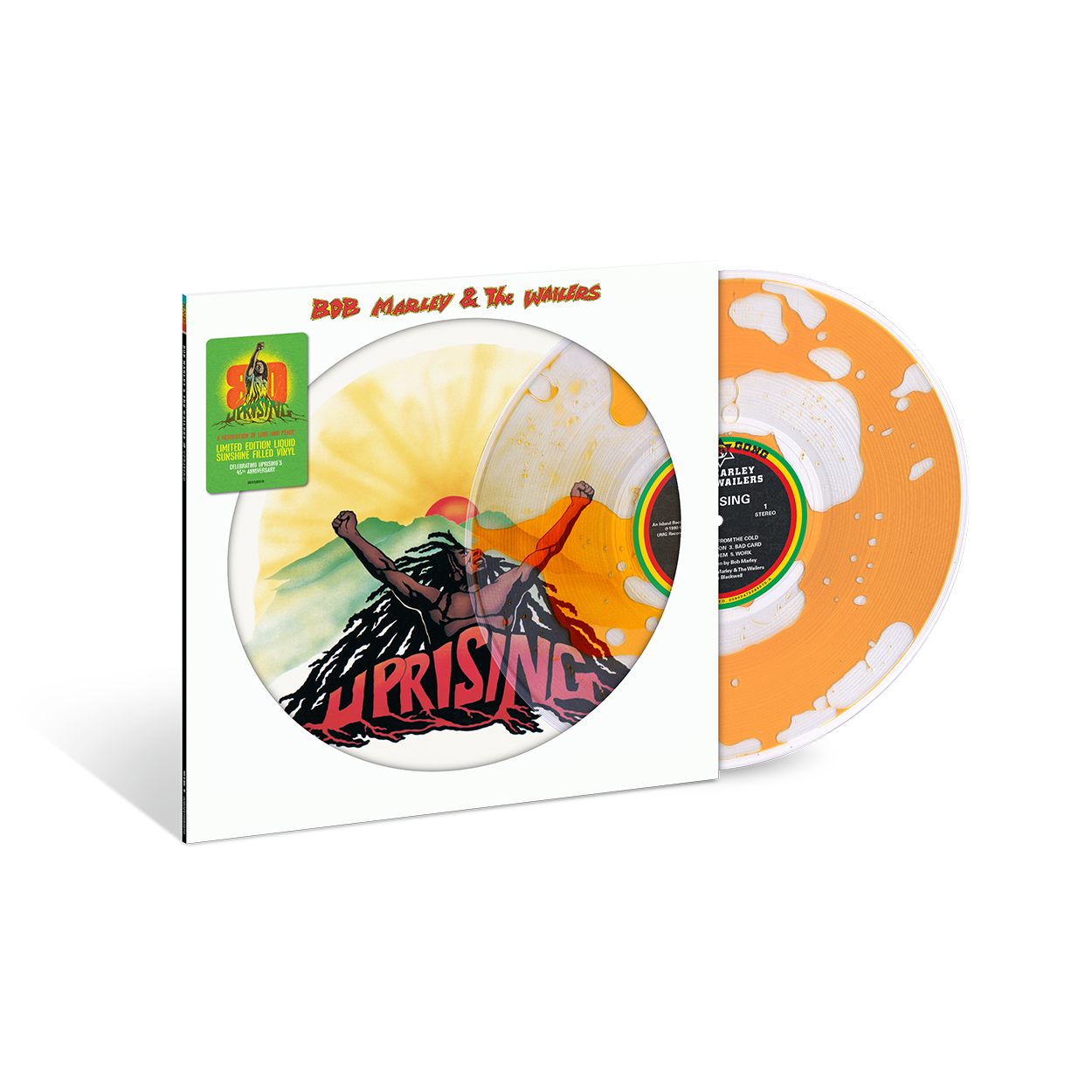 Uprising (45th Anniversary): Liquid Sunshine Filled Vinyl LP - Bob 