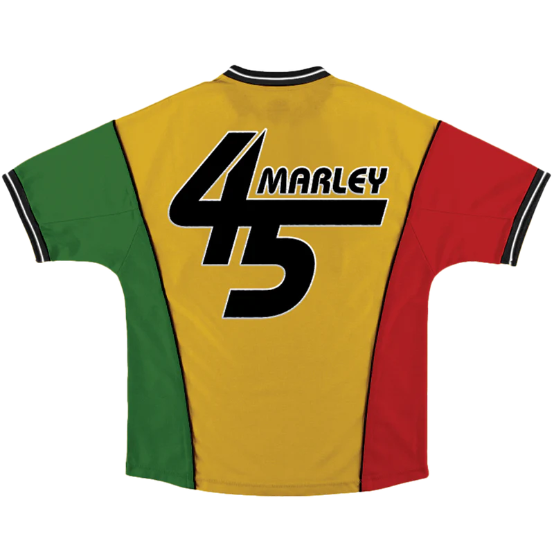 Bob Marley - Rasta 45 Soccer Jersey T-Shirt
