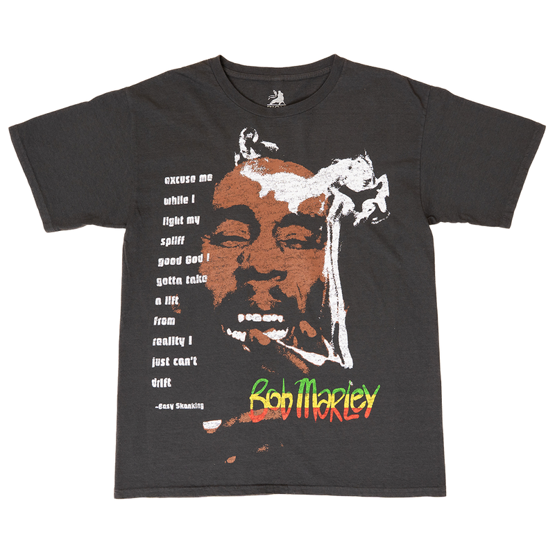 Excuse Me While I Light My Spliff T-Shirt - Bob Marley