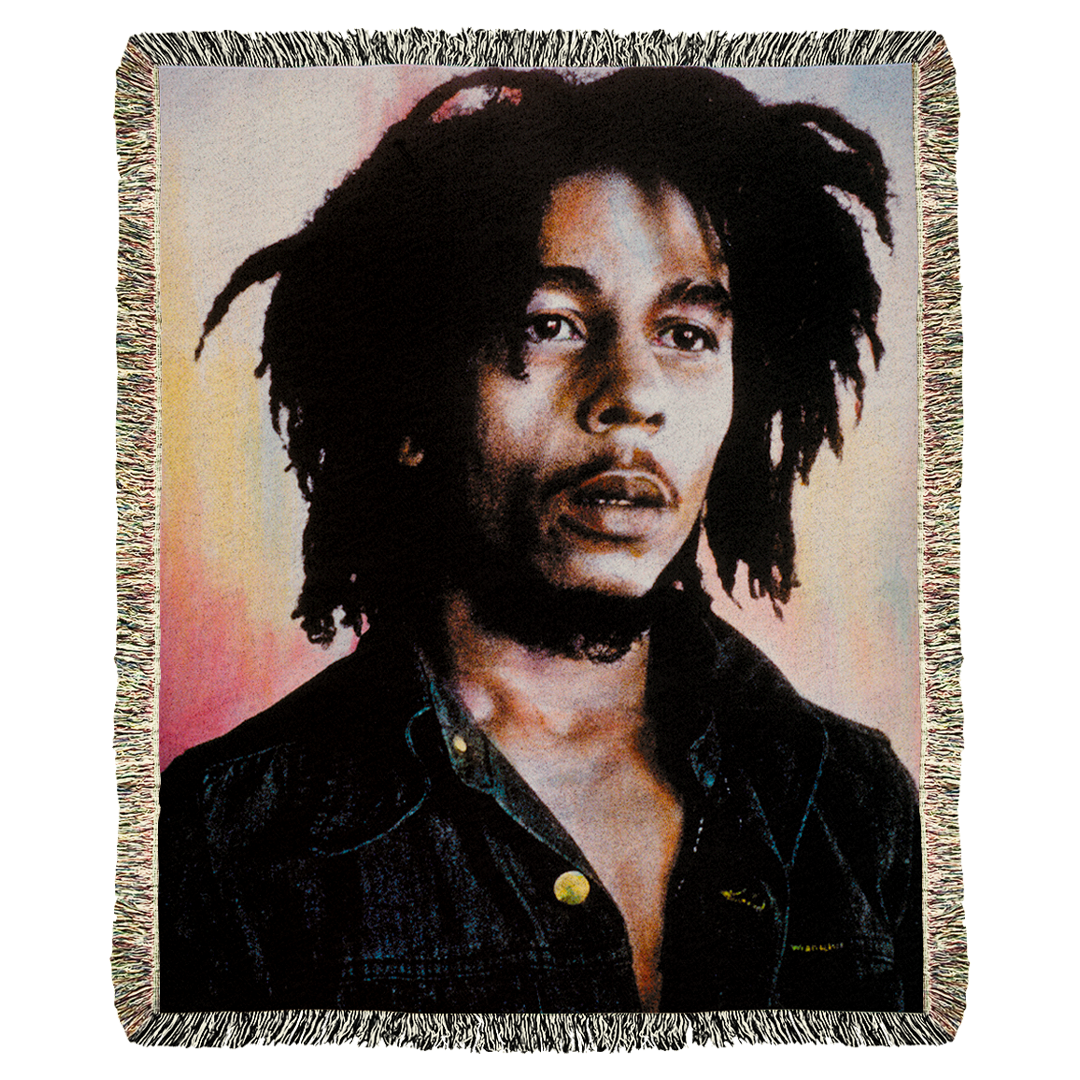 Bob Marley Portrait Blanket - Bob Marley