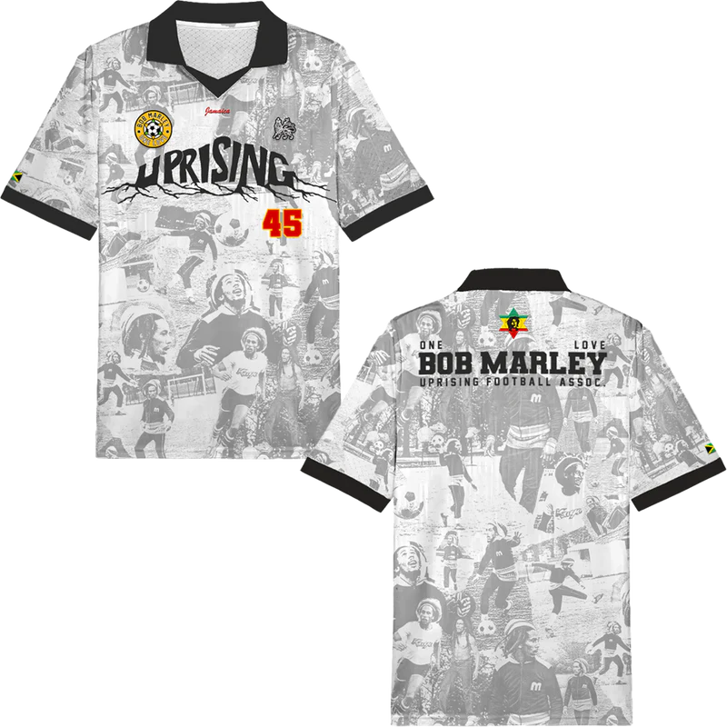 Bob Marley - Uprising Soccer Jersey T-Shirt