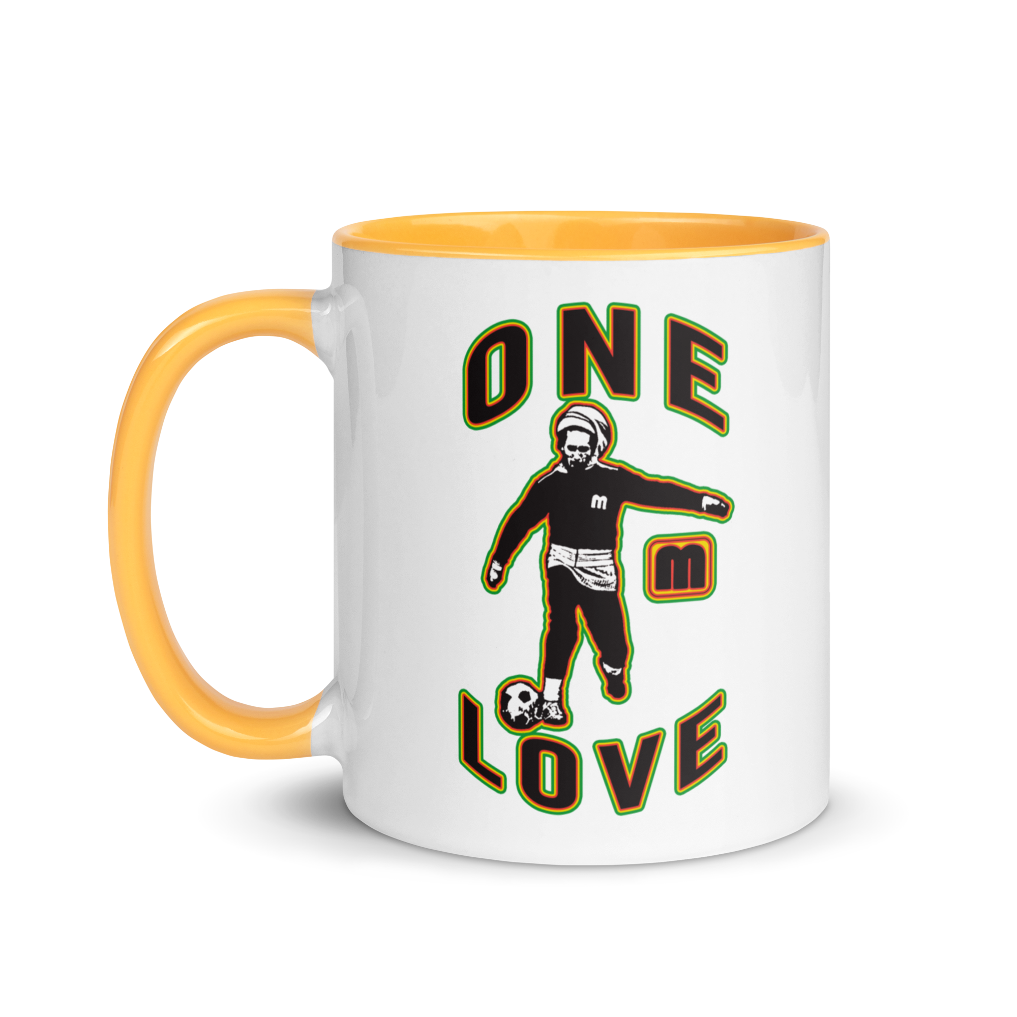 Bob Marley - One Love Soccer Mug