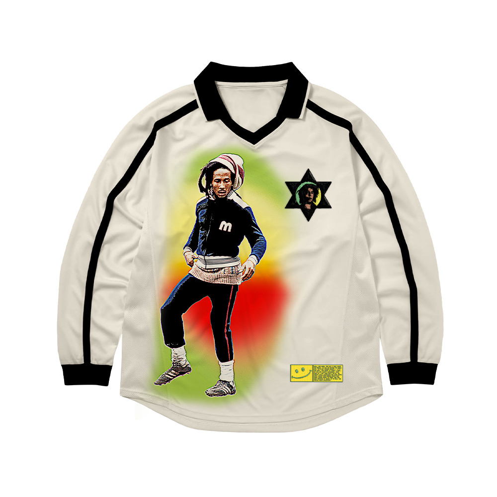 Bob Marley - Soccer 45 Polo Track Shirt