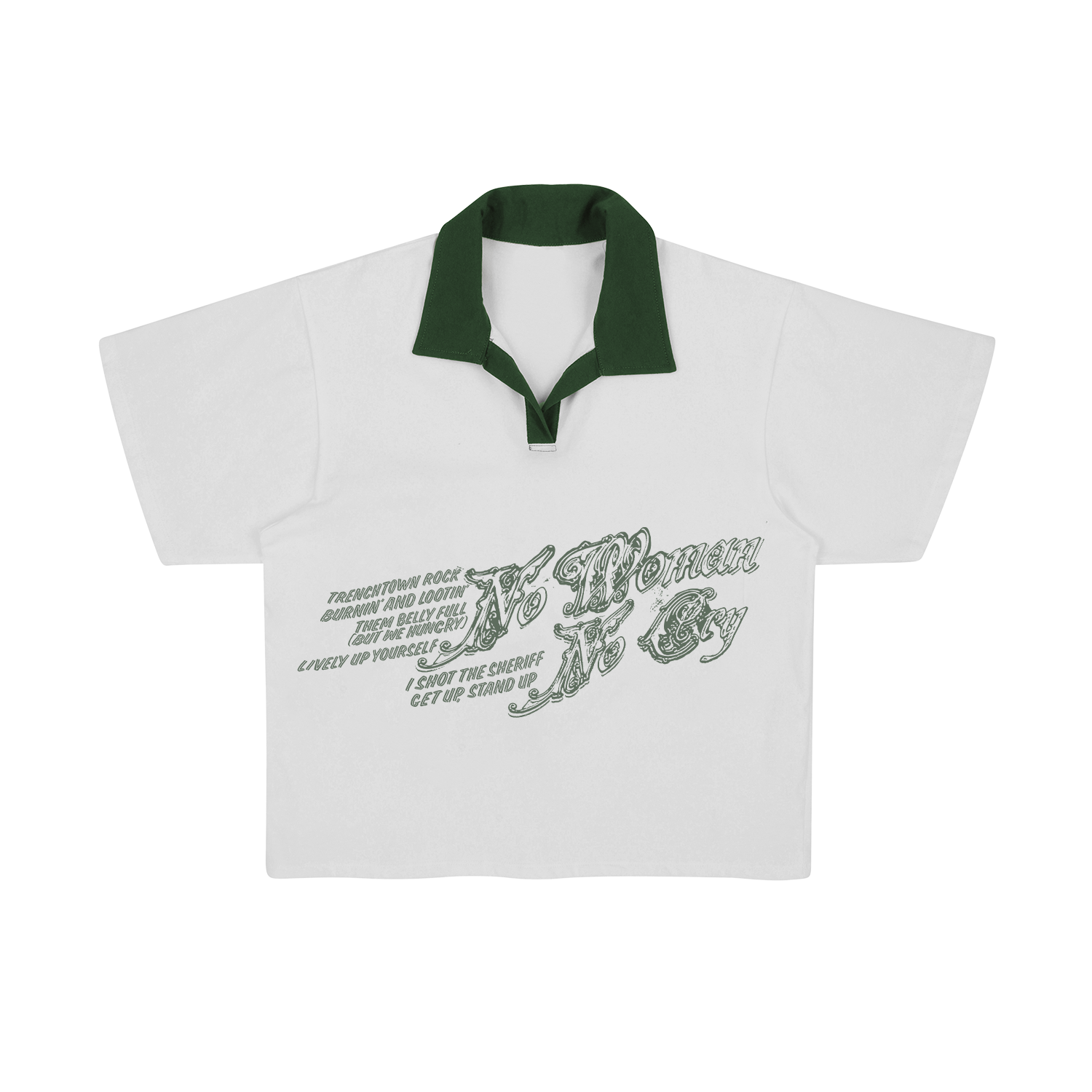 Bob Marley Estate - No Woman No Cry Polo Shirt