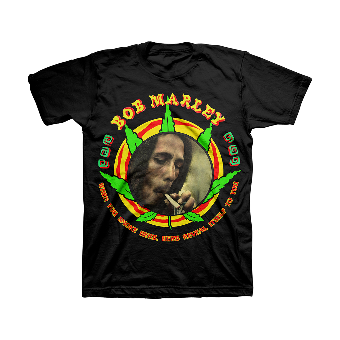 Herb Reveal Itself To You T Shirt Bob Marley 8202