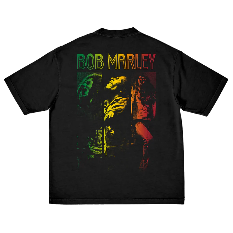 Bob Marley - Bob Marley x Island Records Rasta T-Shirt