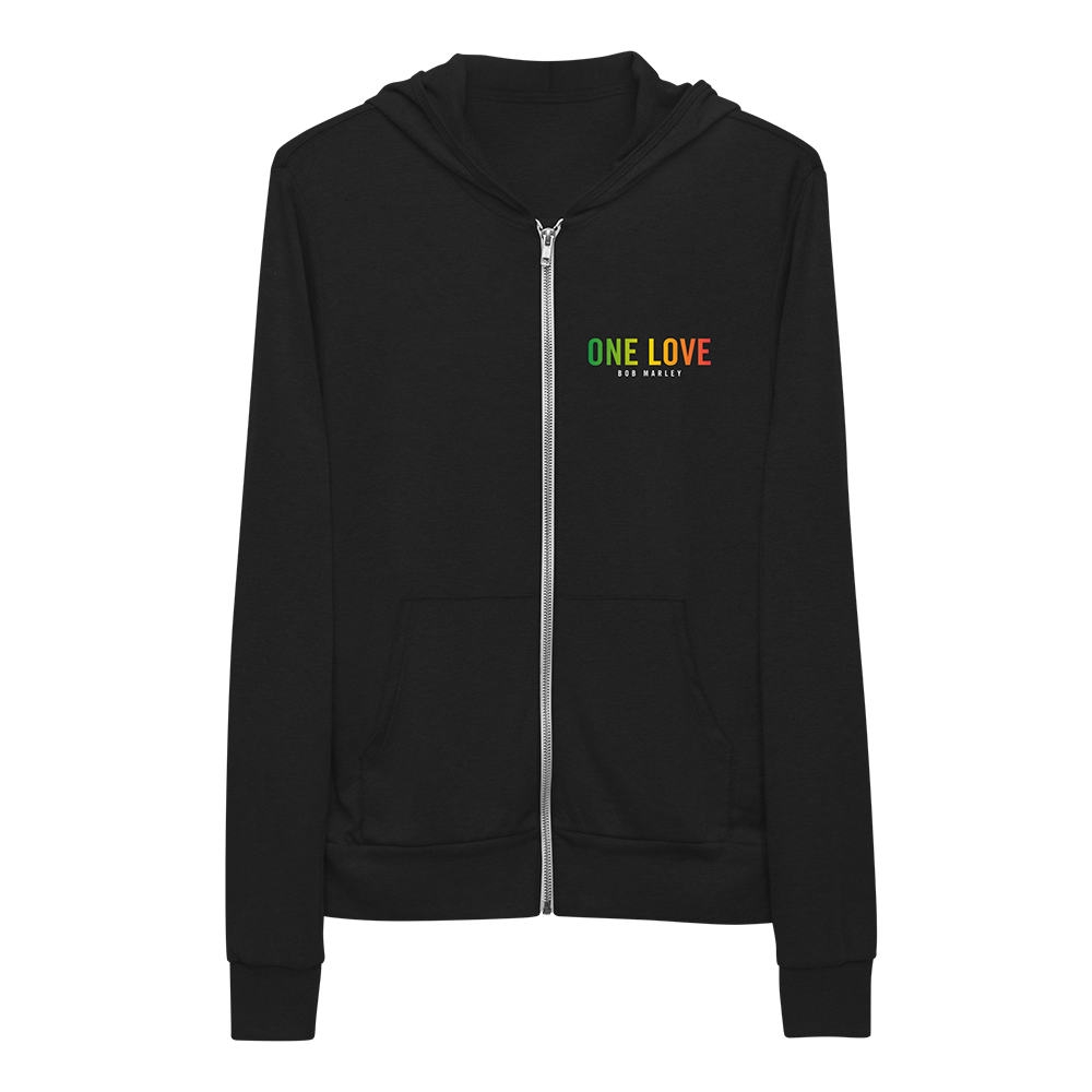 Bob Marley - One Love Gradient Zip Hoodie