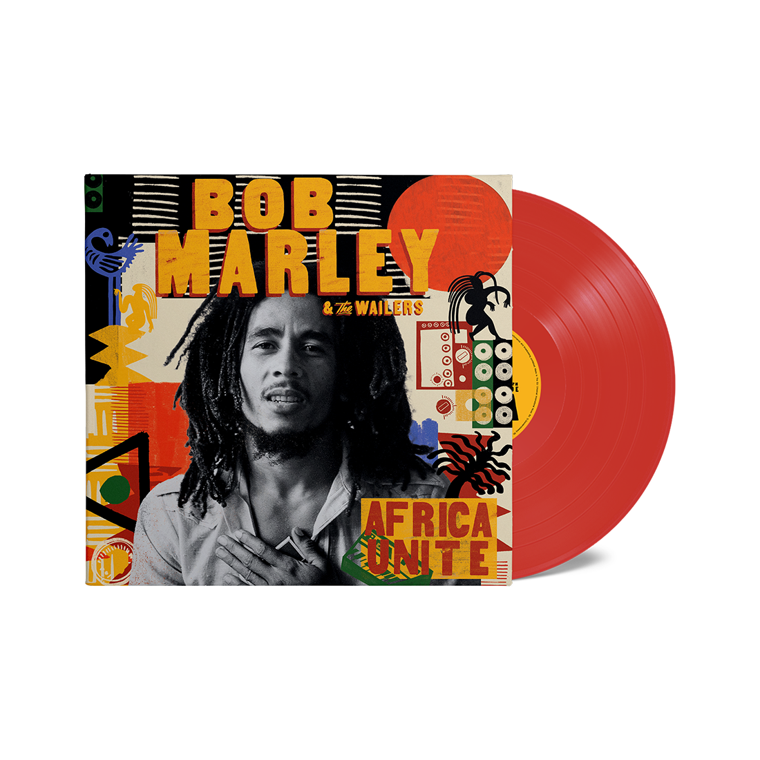 Bob Marley - Africa Unite: Limited Opaque Red Vinyl LP
