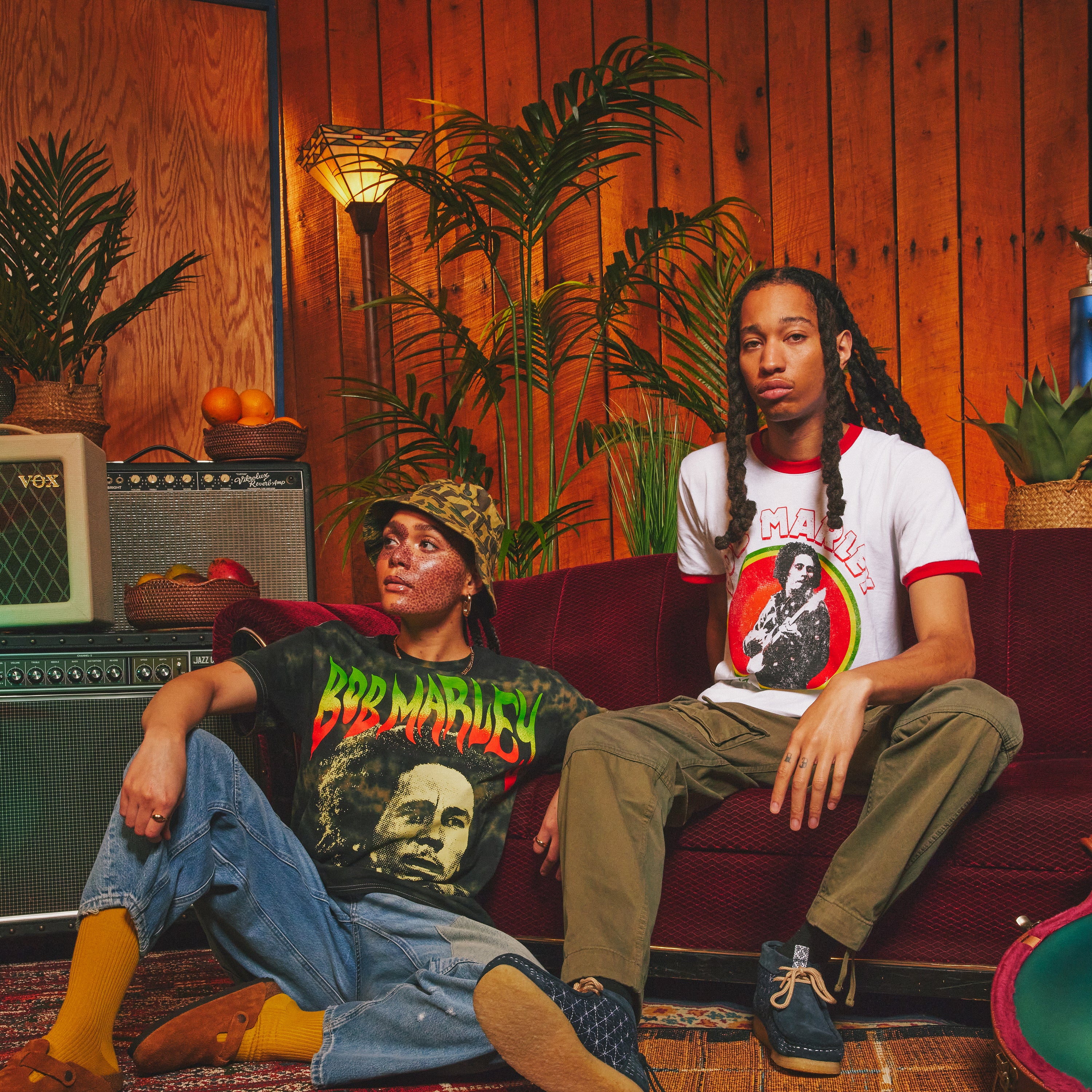 Bob Marley - Catch A Fire Tie Dye T-Shirt