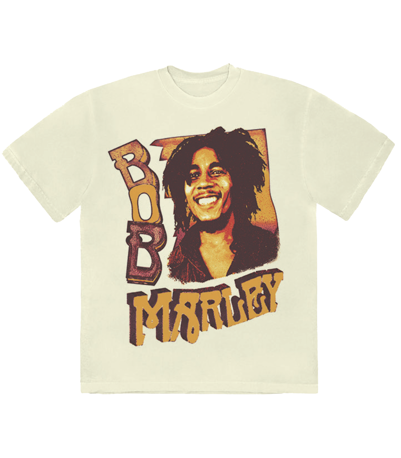 Bob Marley - Beige Core T-Shirt