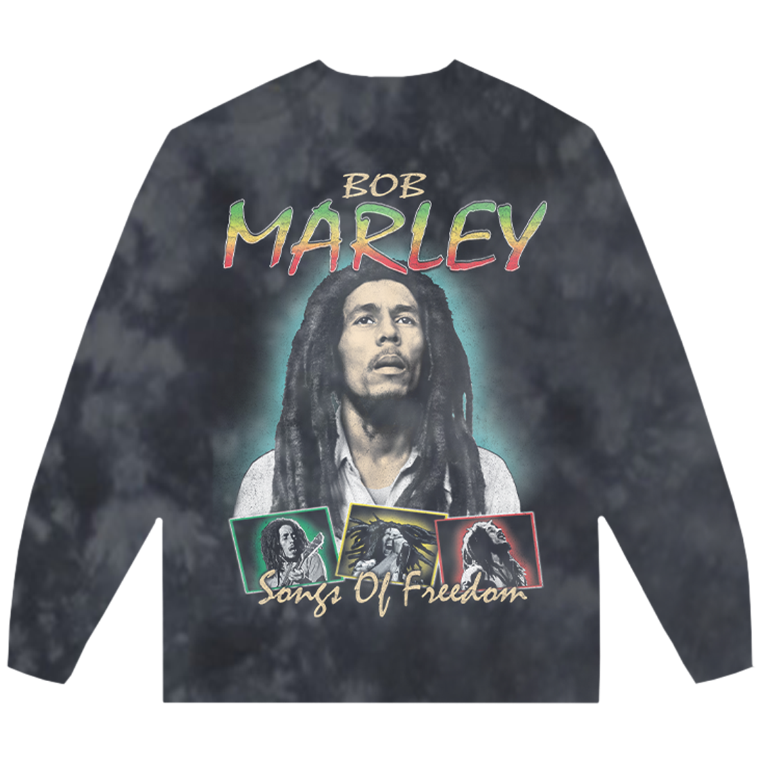 Bob Marley - Tie-Dye Longsleeve Shirt